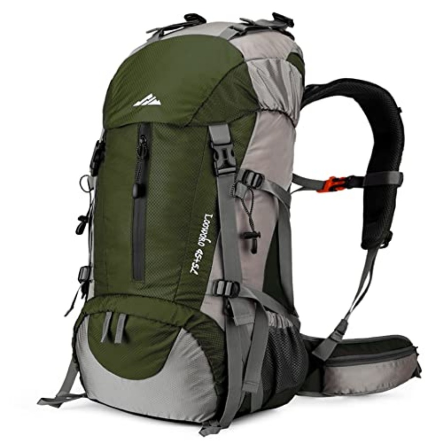 Hiking Backpack Waterproof - Loowoko 50L Hiking Backpack, Waterproof Camping