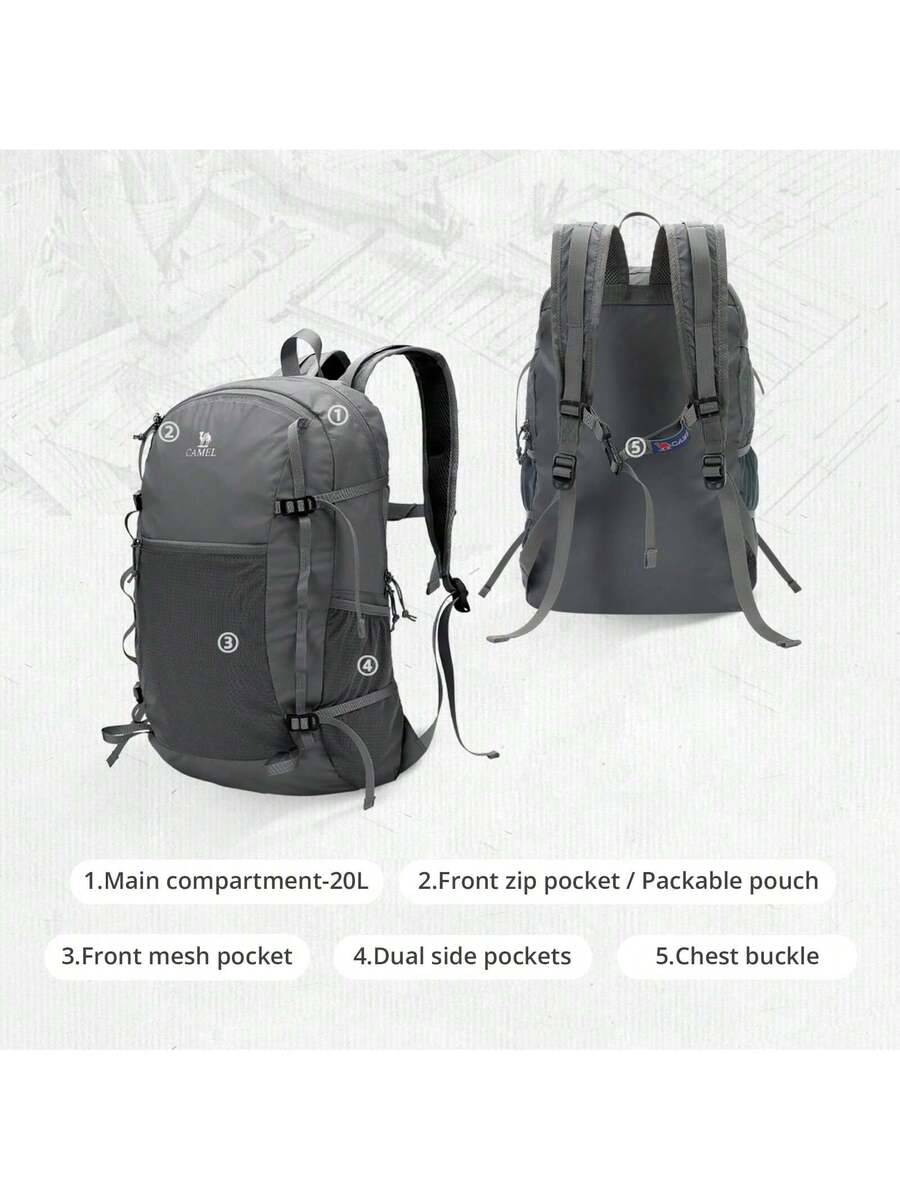 Foldable Hiking Backpack Light - Hiking Backpack Waterproof reseña y precio