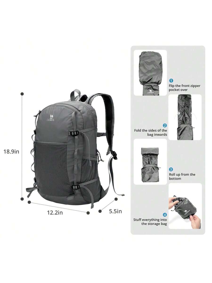 Foldable Hiking Backpack Light - Hiking Backpack Waterproof reseña y precio