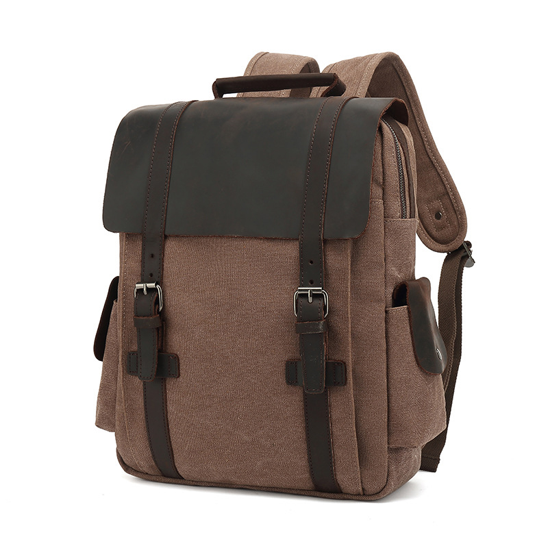 New Fashion Backpack Leather C - Rucksack Military Style reseña y precio