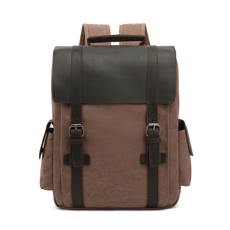 New Fashion Backpack Leather C - Rucksack Military Style reseña y precio