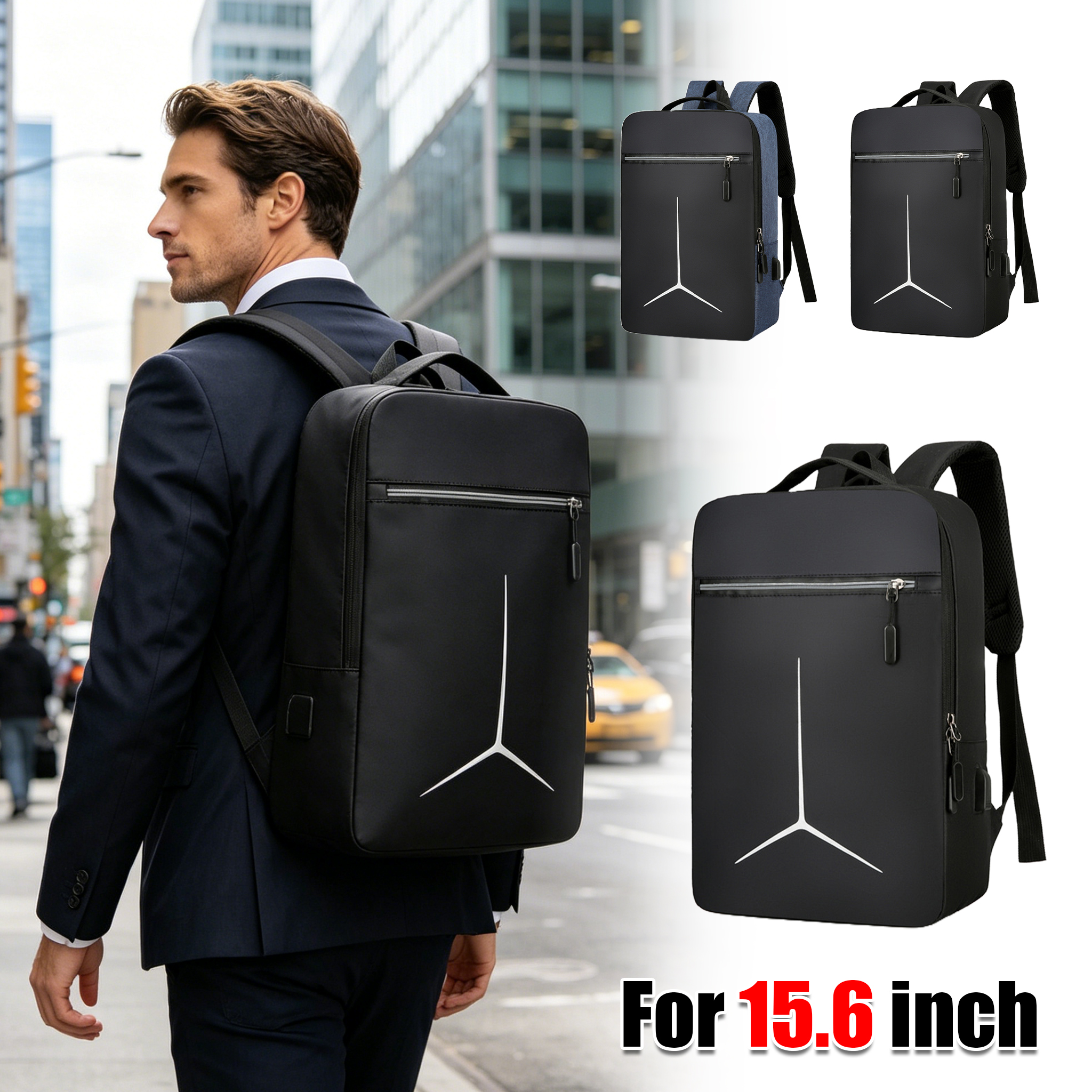 Anti Theft USB Waterproof Hard - Travel Backpack Anti Theft reseña y precio