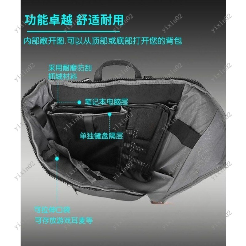 Large Capacity Laptop Backpack - Rain Cover Backpack reseña y precio
