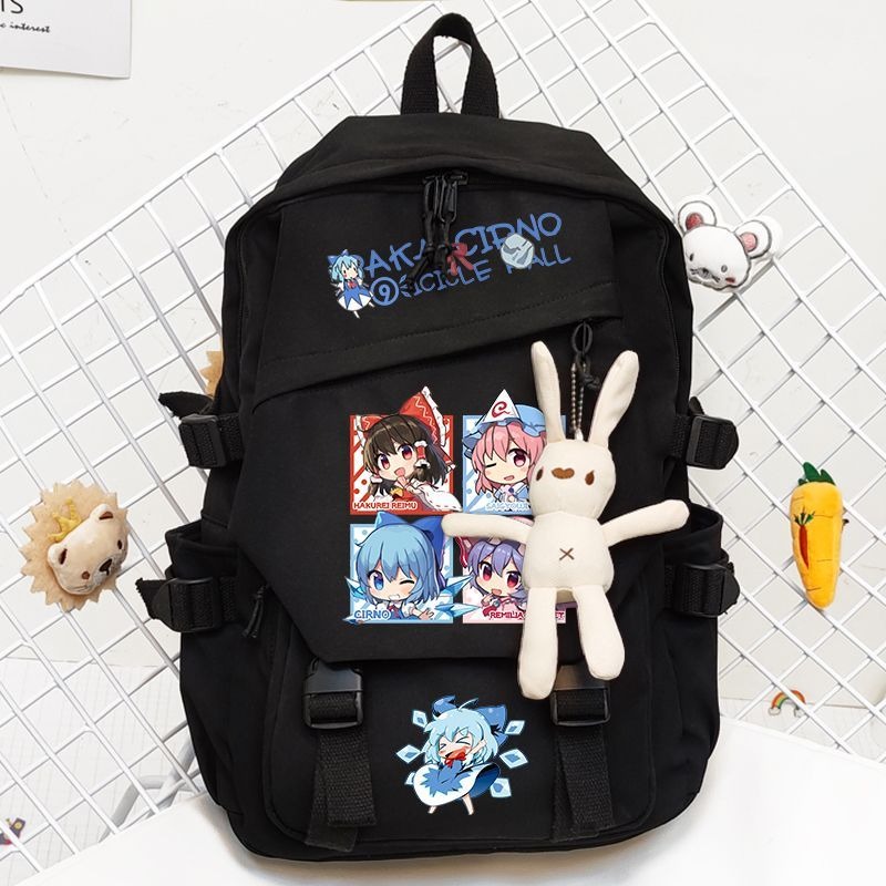 44×31×13cm Black Khaki,Touhou  - School Backpack Teen reseña y precio