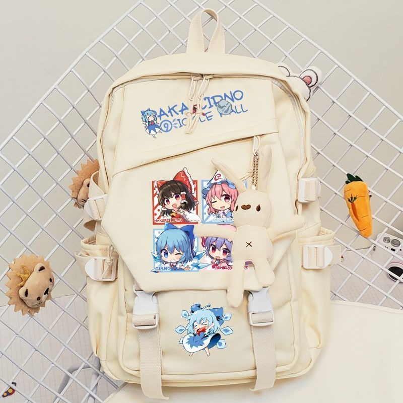44×31×13cm Black Khaki,Touhou  - School Backpack Teen reseña y precio