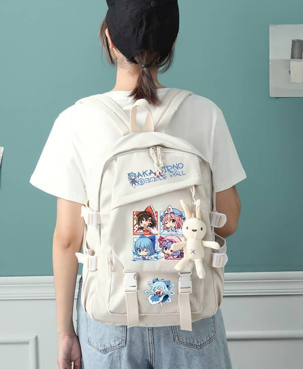 44×31×13cm Black Khaki,Touhou  - School Backpack Teen reseña y precio