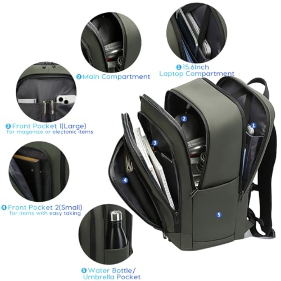 28L Lightweight Hiking Backpac - Laptop Backpack 15.6 reseña y precio