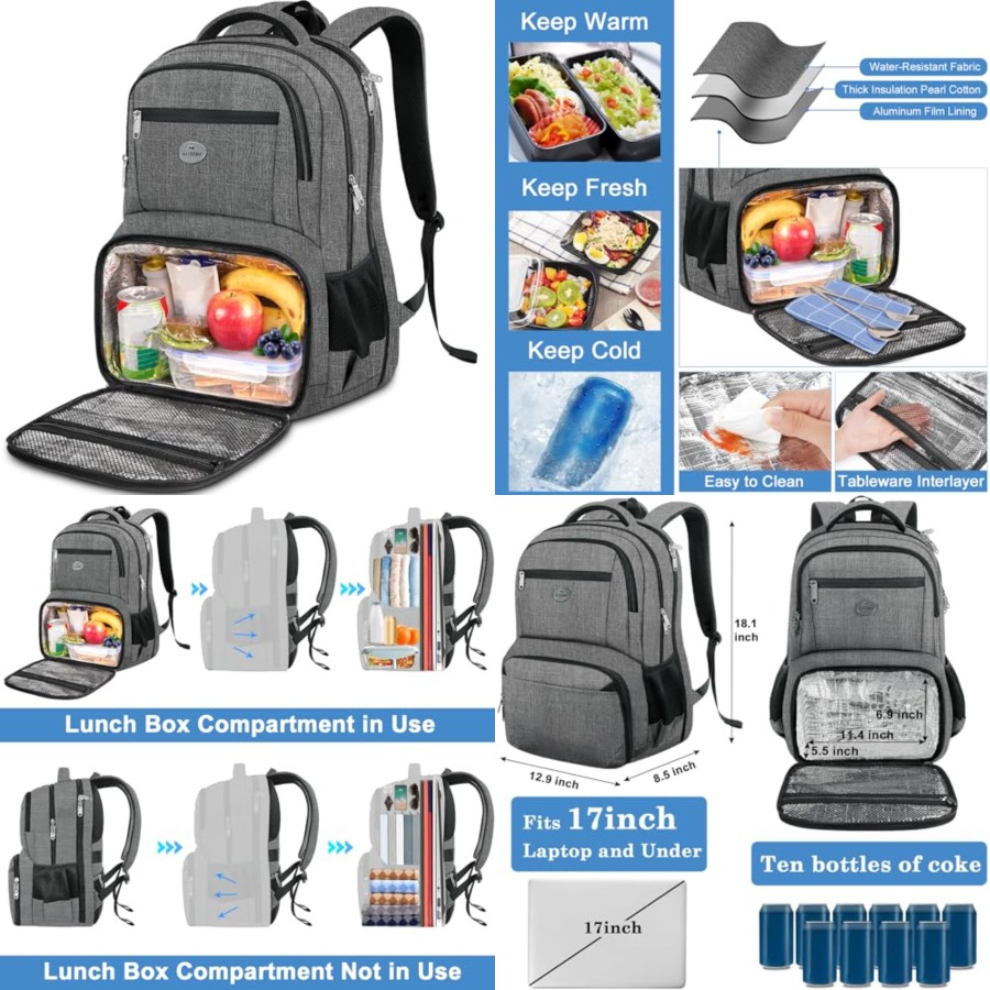 Work Backpack for Men, Large A - Travel Backpack Anti Theft reseña y precio