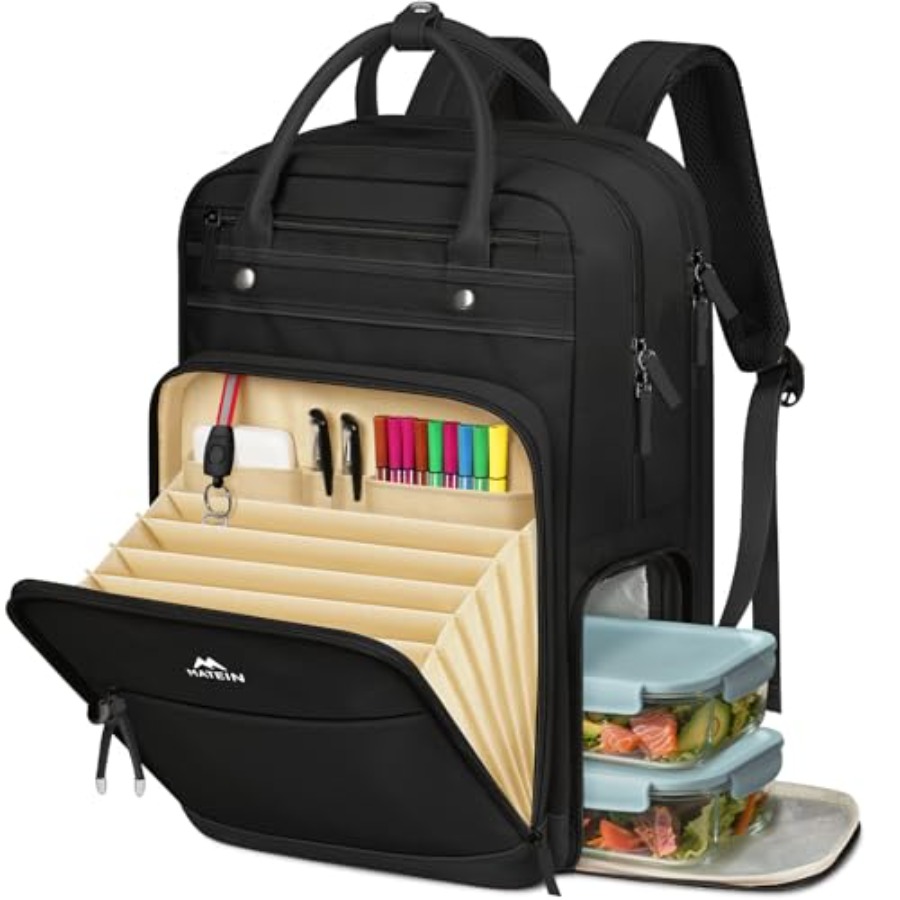 Teacher Backpack with Lunch Co - Laptop Backpack 15.6 reseña y precio