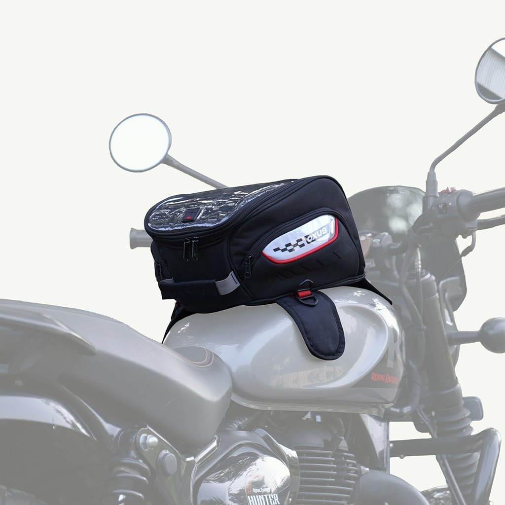 13L Motorcycle Tank Bag: Conve - Rain Cover Backpack reseña y precio