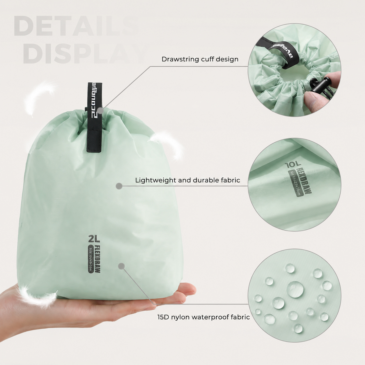 Large Capacity Waterproof Stor - Hiking Backpack Waterproof reseña y precio
