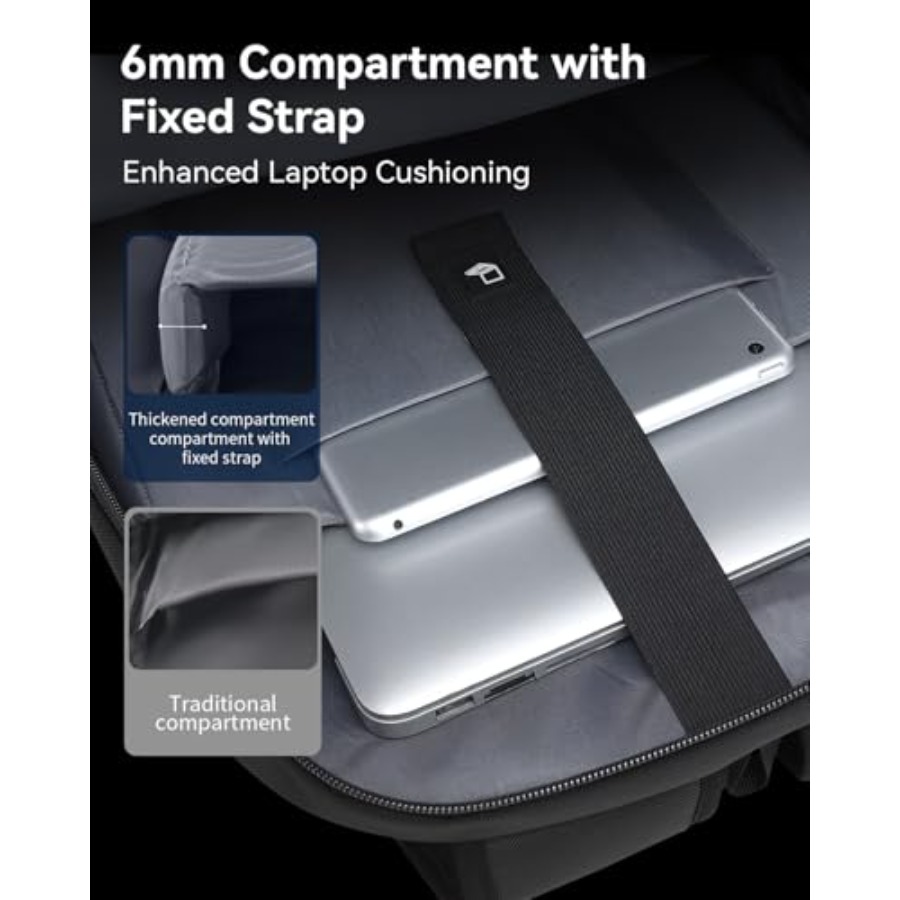 17.3'' Laptop Backpack for Men - Travel Backpack Anti Theft reseña y precio