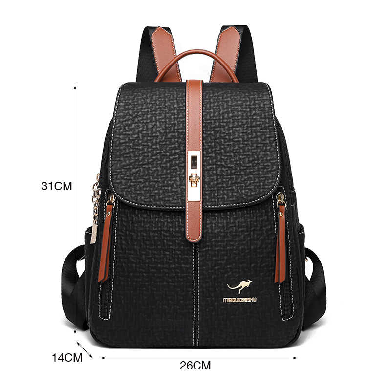 Fashion Backpacks Female High  - Travel Backpack Anti Theft reseña y precio