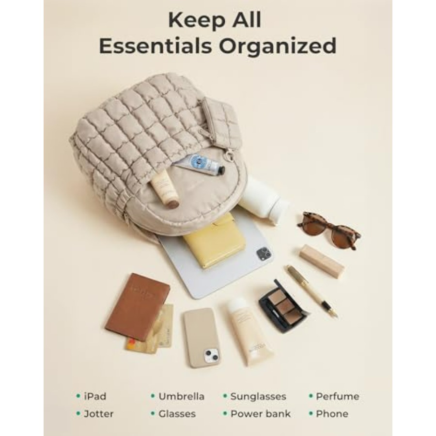Mini Backpacks for Women, Puff - Mini Backpack Purse reseña y precio