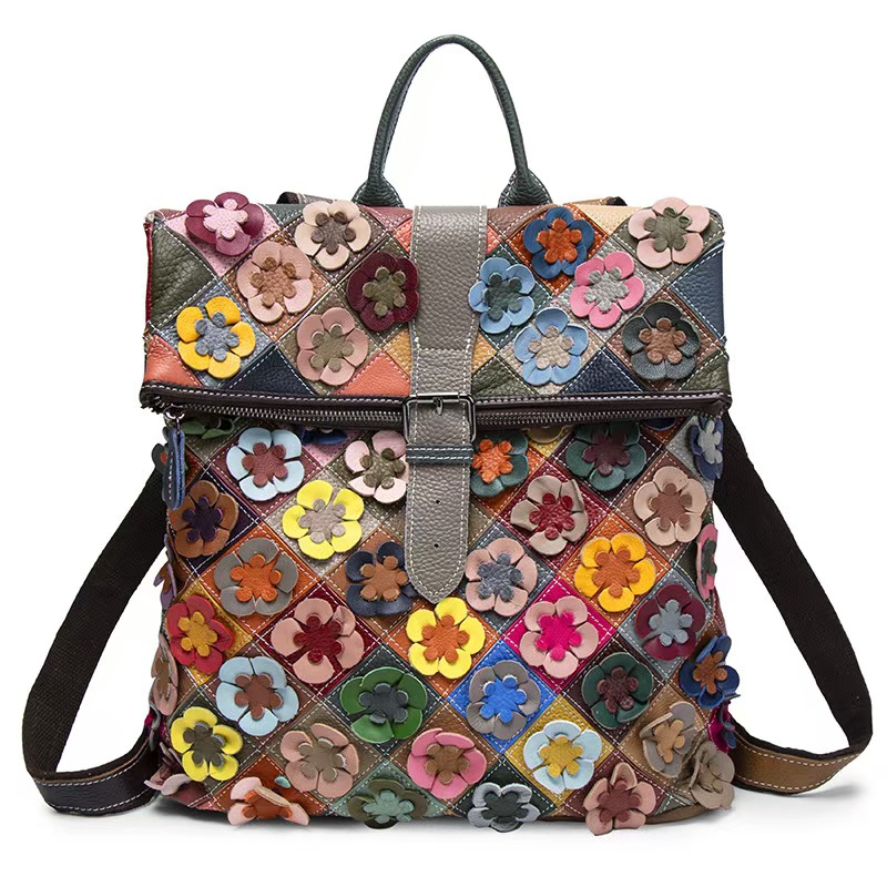 Vintage Women Genuine Leather  - Leather Backpack Vintage reseña y precio