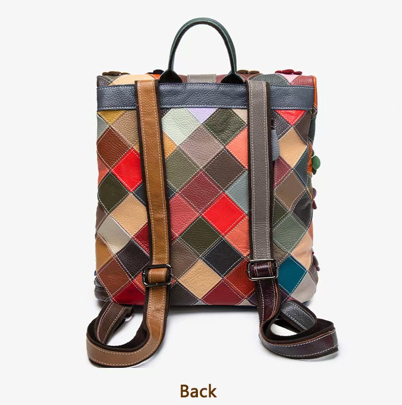 Vintage Women Genuine Leather  - Leather Backpack Vintage reseña y precio