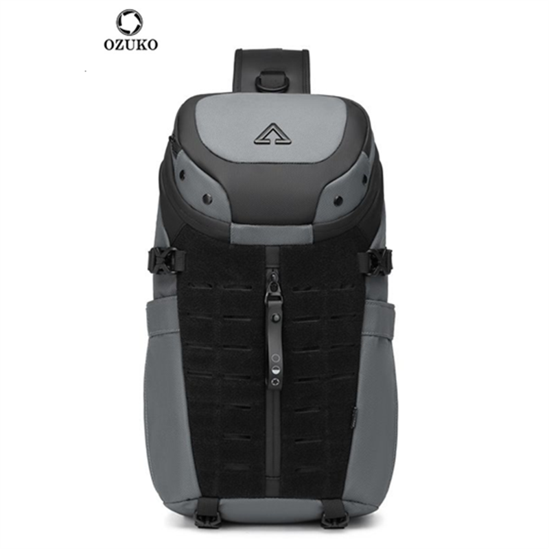 Ozuko Chest Bag Cross bag men  - Travel Backpack Anti Theft reseña y precio