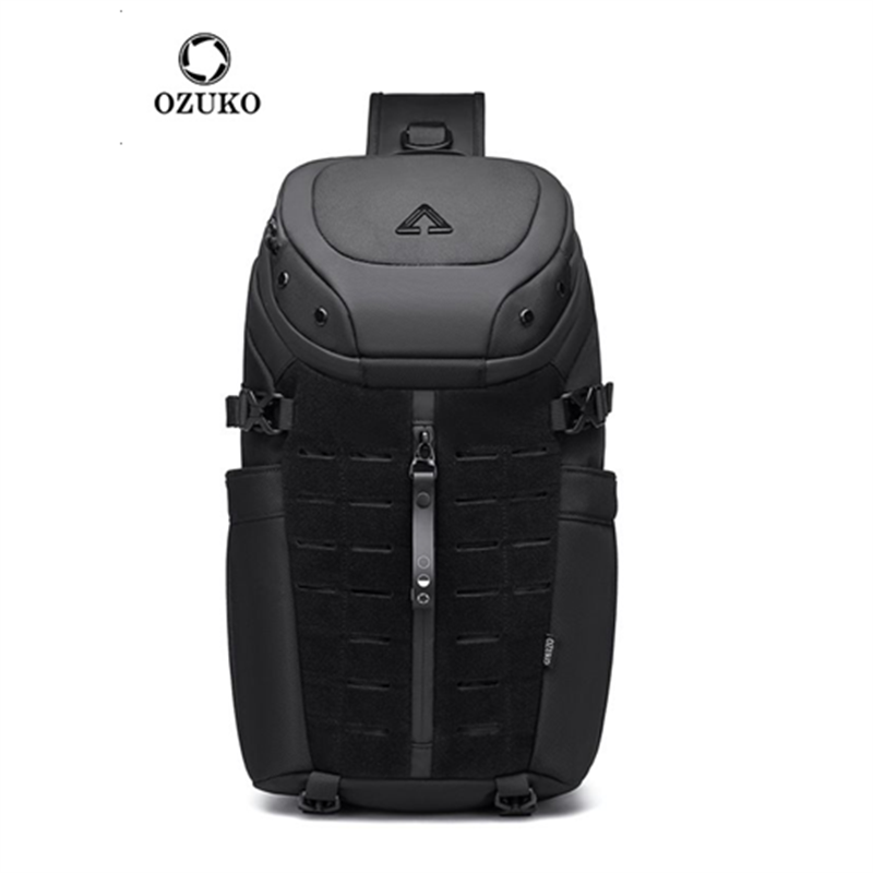 Ozuko Chest Bag Cross bag men  - Travel Backpack Anti Theft reseña y precio
