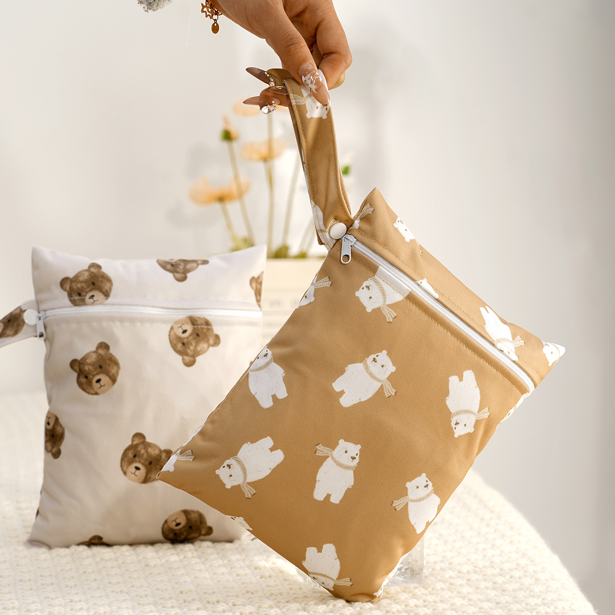 Elinfant Portable Storage Bag  - Backpack Diaper Bag reseña y precio