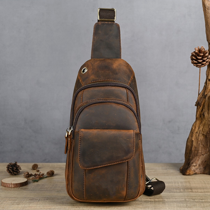Designer Luxury Multifunction  - Leather Backpack Vintage reseña y precio