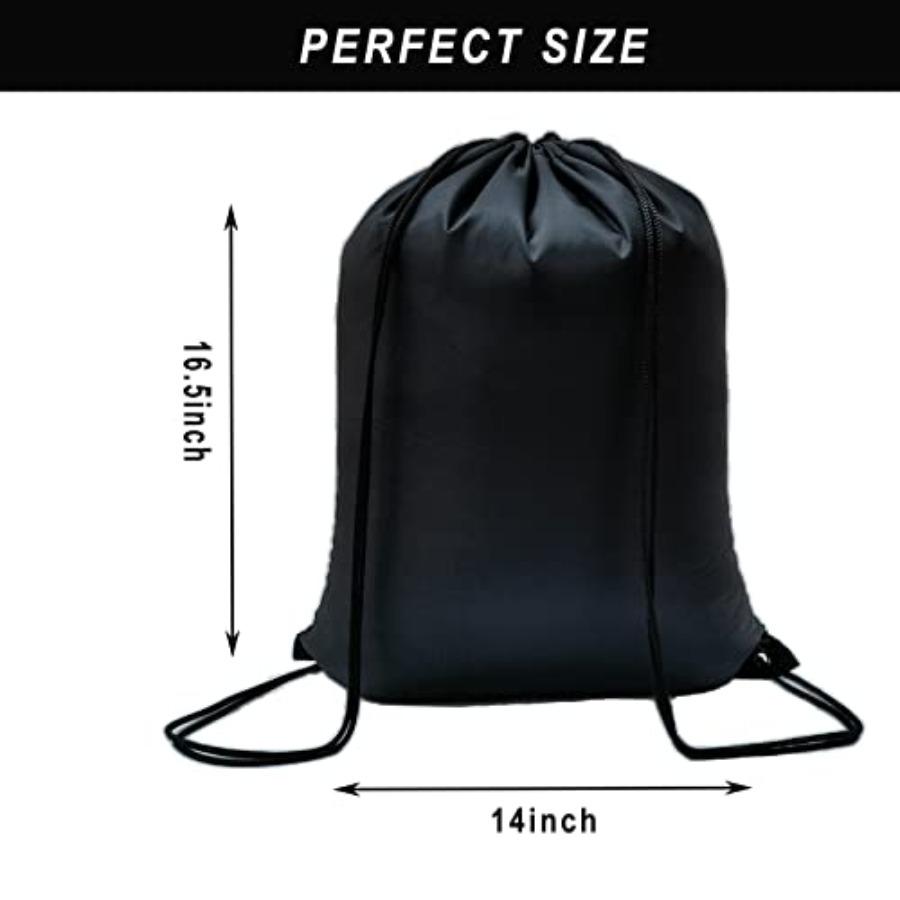 100 Pack Drawstring Bags Bulk, - Drawstring Gym Bag reseña y precio
