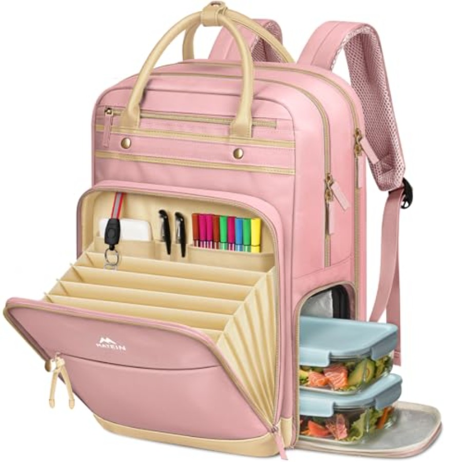 Lunch Backpack for Women, Teac - Laptop Backpack 15.6 reseña y precio