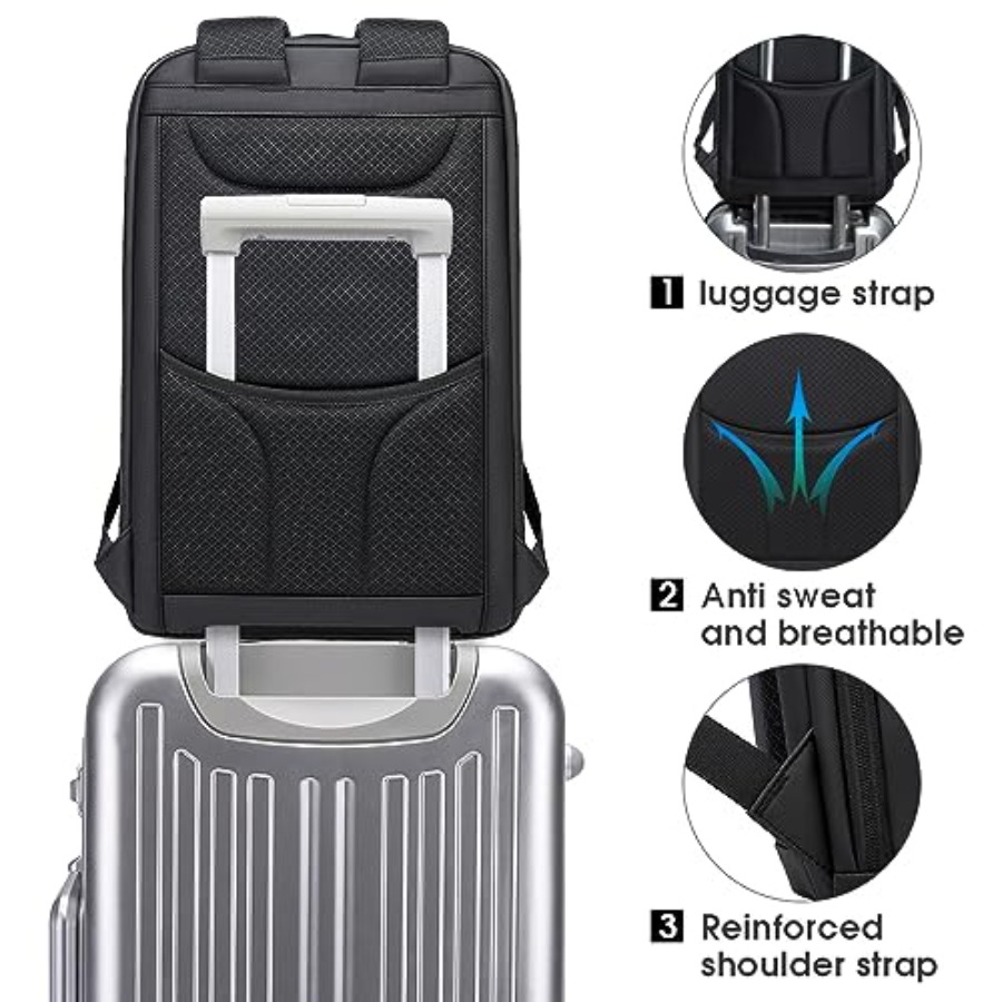 Business Smart Backpack Waterp - Laptop Backpack 15.6 reseña y precio