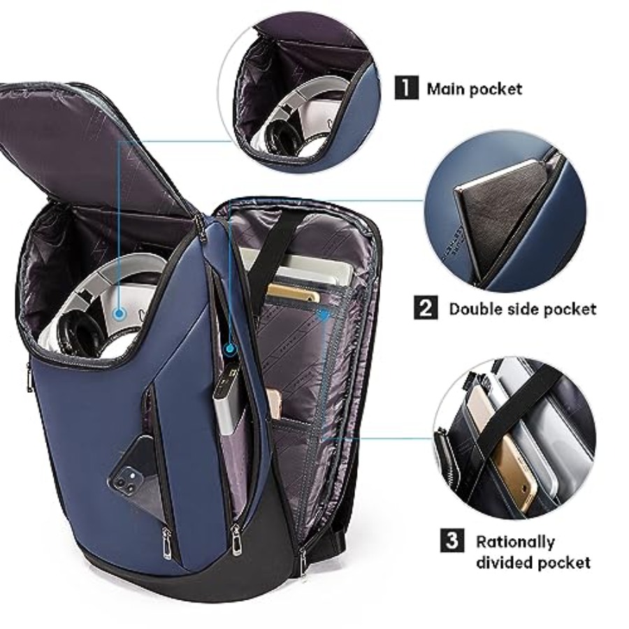Business Smart Backpack Waterp - Laptop Backpack 15.6 reseña y precio