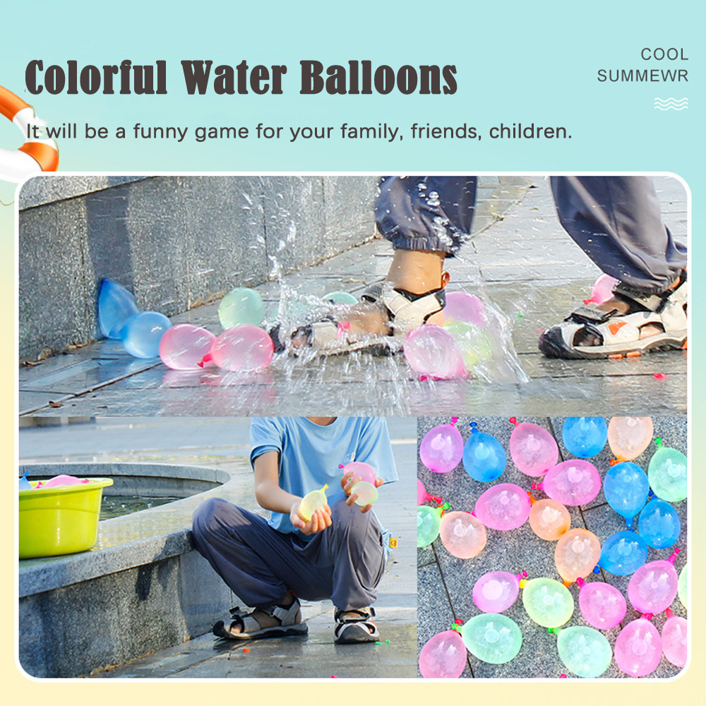 111pcs/bag Water Balloons Rapi - Hydration Pack Outdoor reseña y precio
