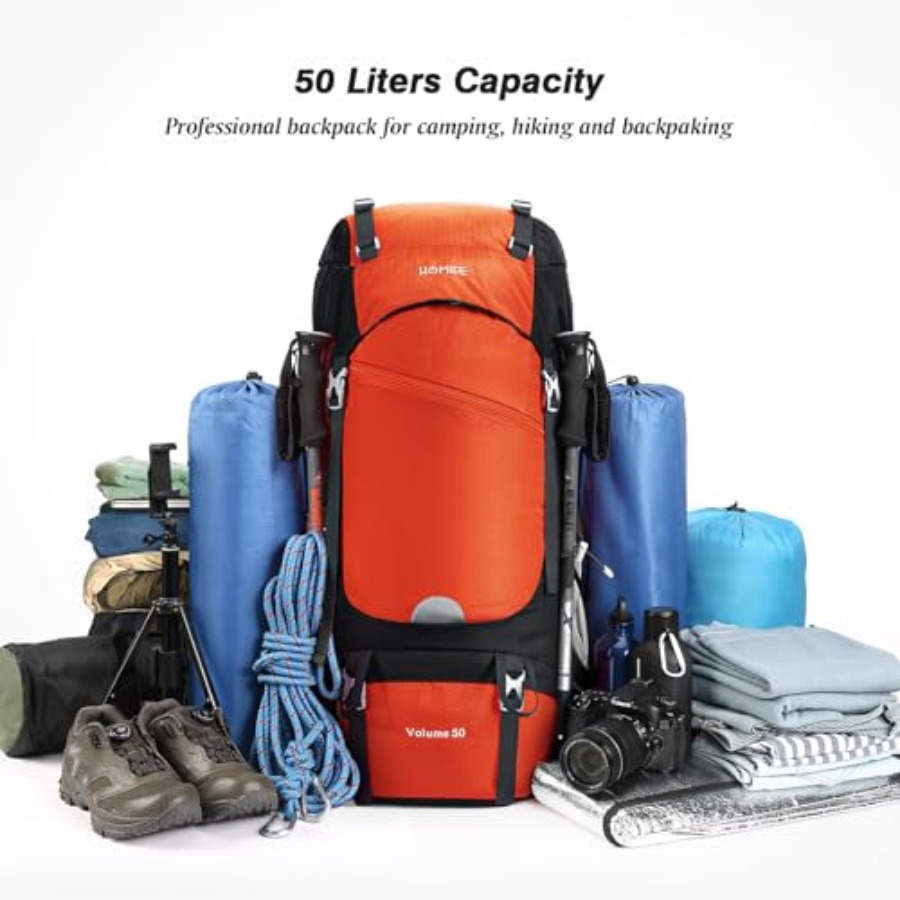 50L Hiking Backpack Travel Bag - Hiking Backpack Waterproof reseña y precio