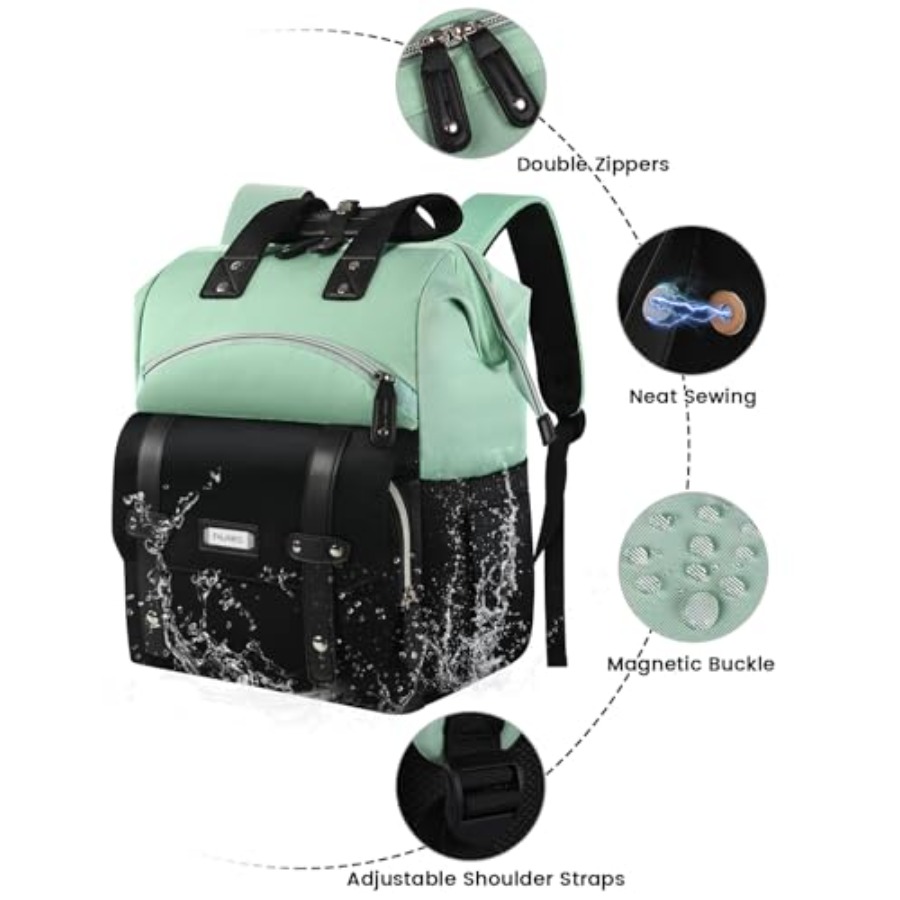 Laptop Backpack for WomenColle - Travel Backpack Anti Theft reseña y precio
