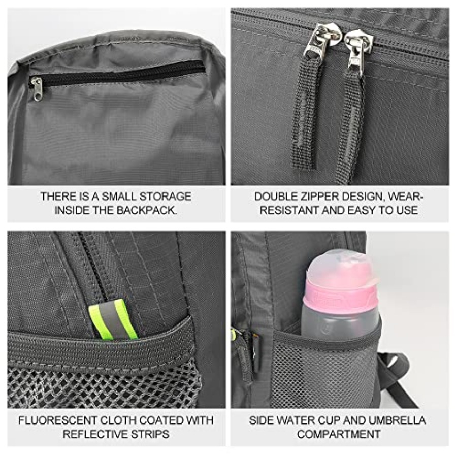 INOXTO 20L Lightweight Hiking  - Foldable Backpack Small reseña y precio