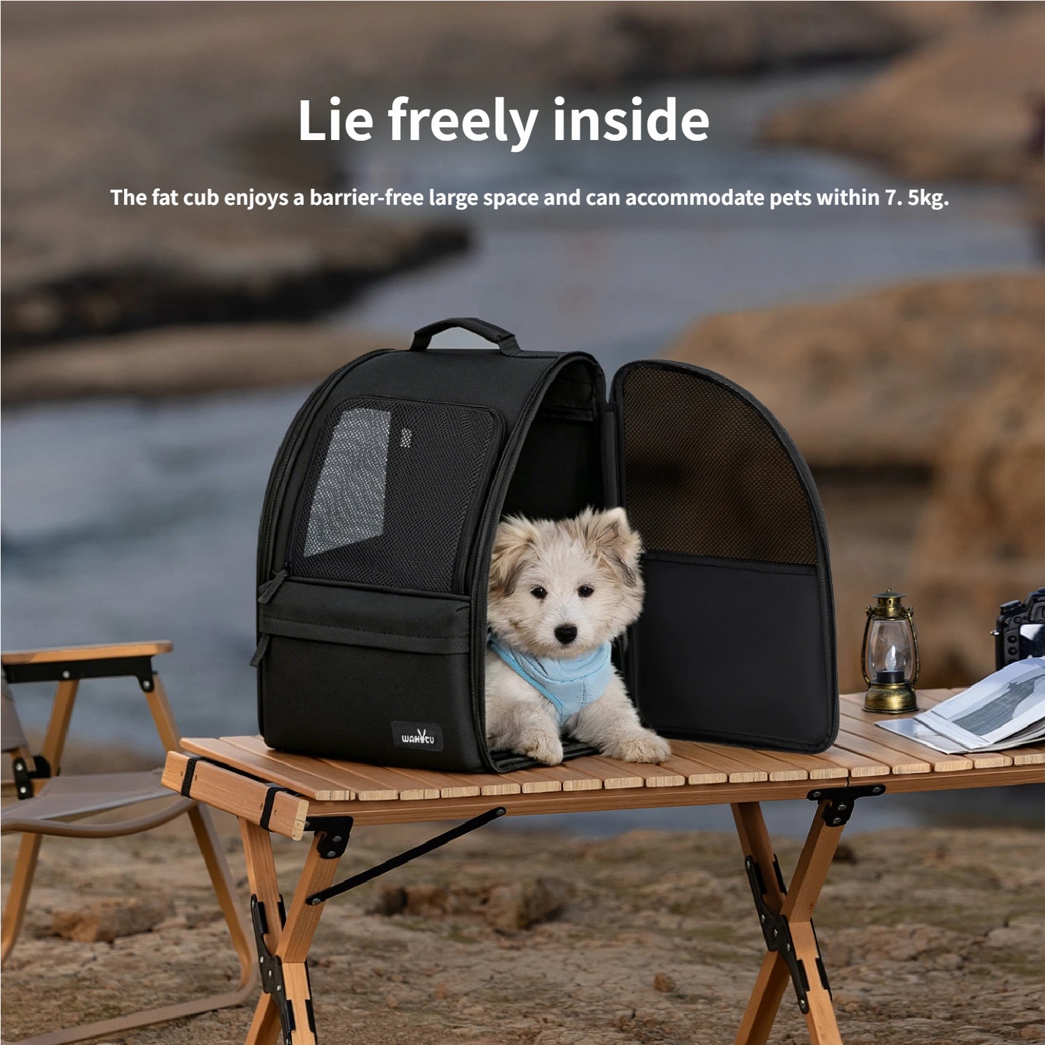 Pet Carrier Backpack Breathabl - Foldable Backpack Small reseña y precio