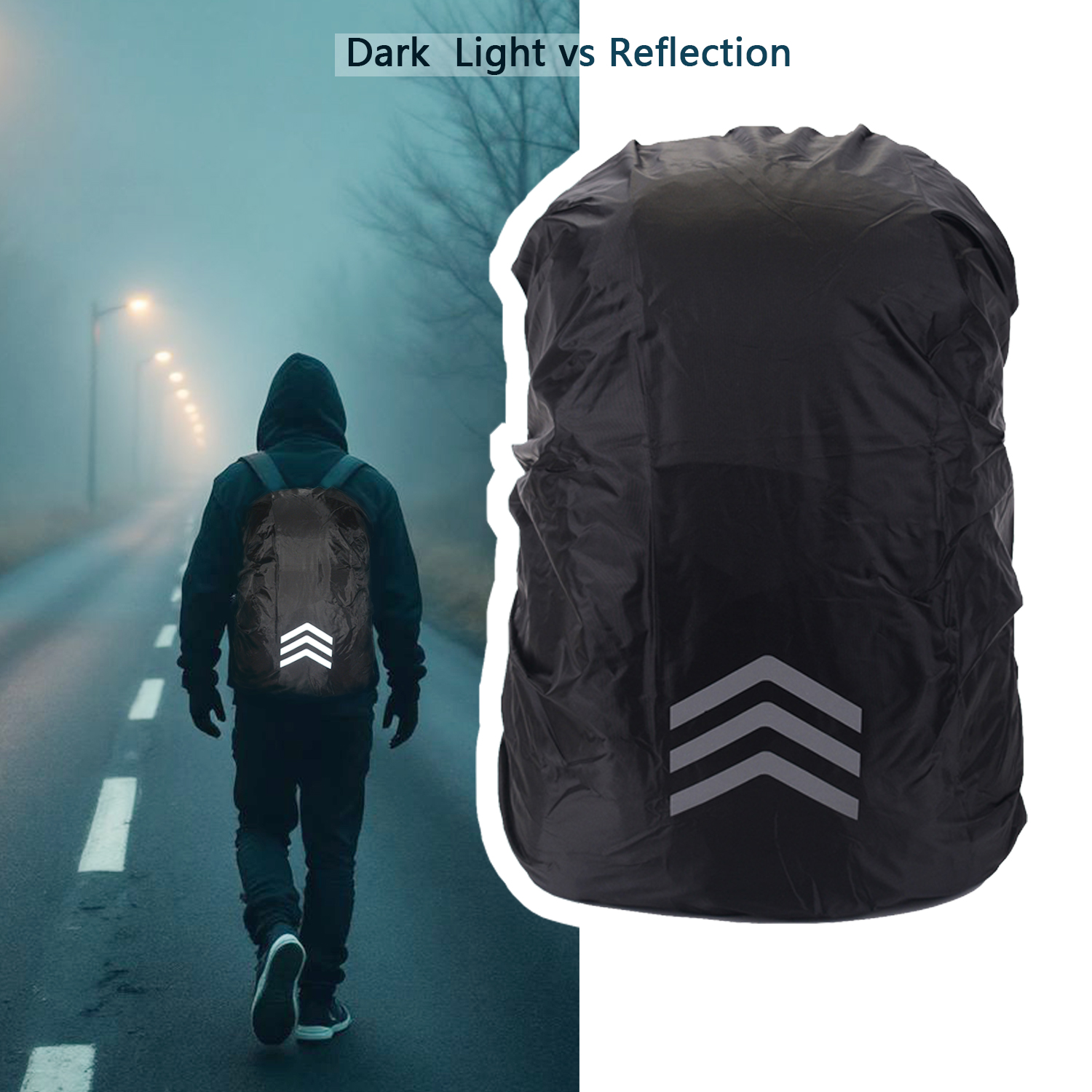 10-55L Waterproof Backpack Cas - Rain Cover Backpack reseña y precio