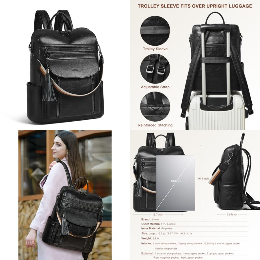 Laptop Backpack for Women 15.6 - Laptop Backpack 15.6 reseña y precio