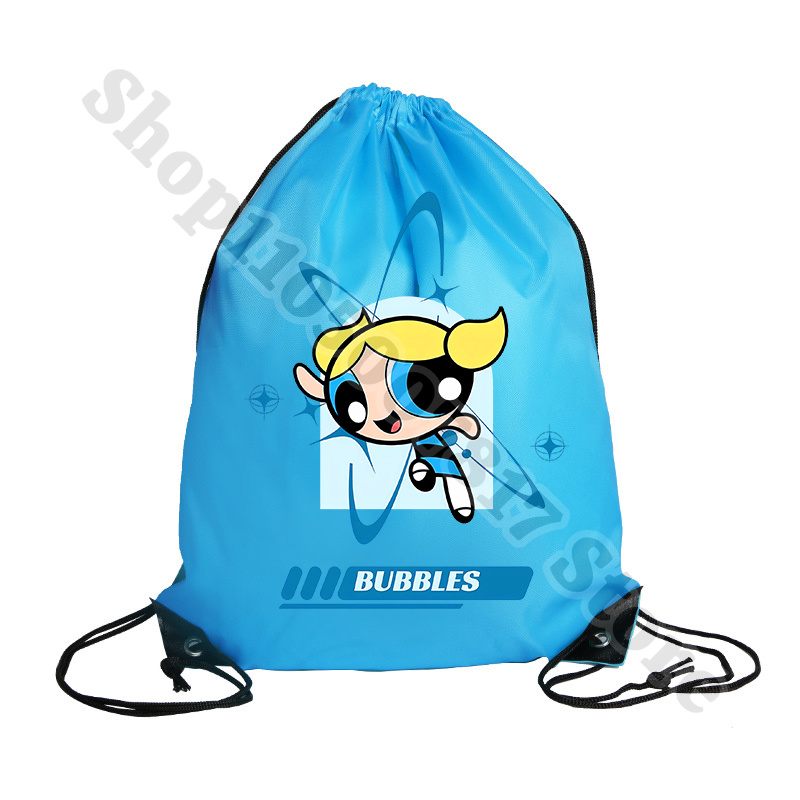 Kawaii The Powerpuffs Girls Ca - Drawstring Gym Bag reseña y precio