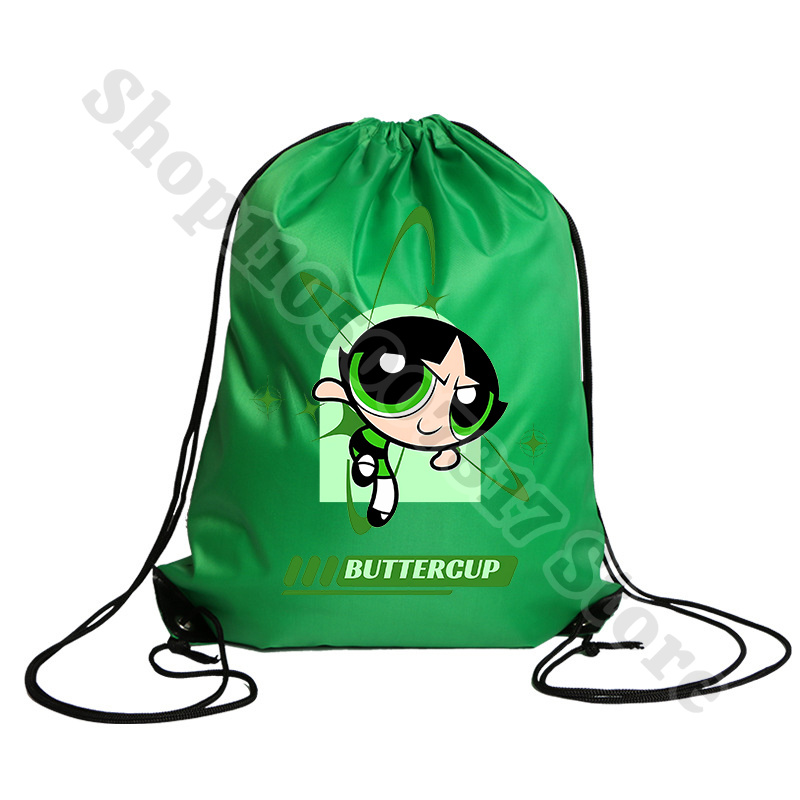 Kawaii The Powerpuffs Girls Ca - Drawstring Gym Bag reseña y precio