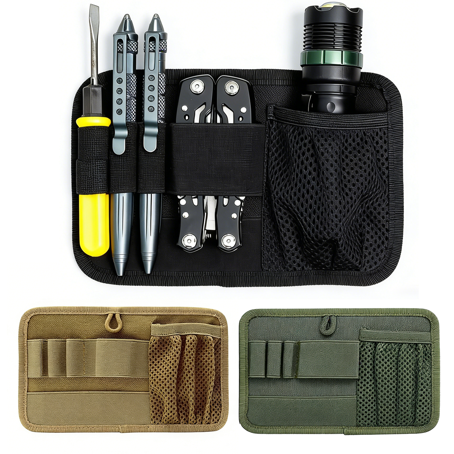 Modular Hook Loop Panel EDC Or - Backpack Insert Organizer reseña y precio