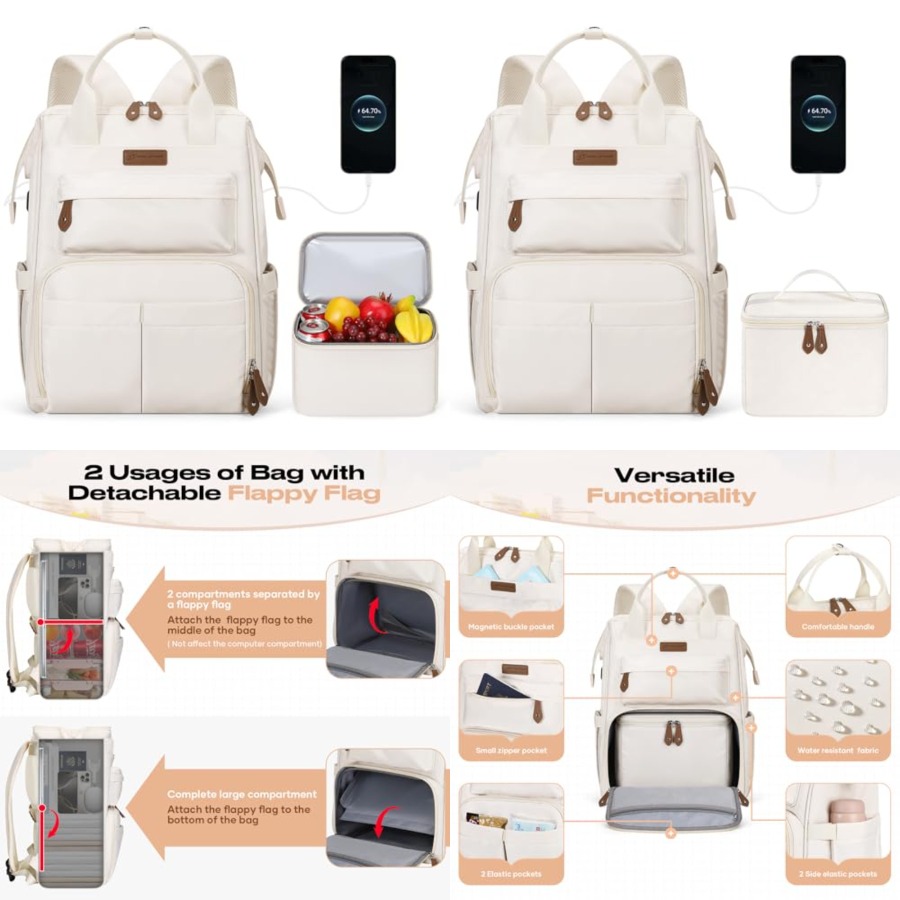 Travel Backpack for Women Men, - Laptop Backpack 15.6 reseña y precio