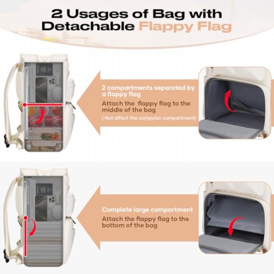 Travel Backpack for Women Men, - Laptop Backpack 15.6 reseña y precio
