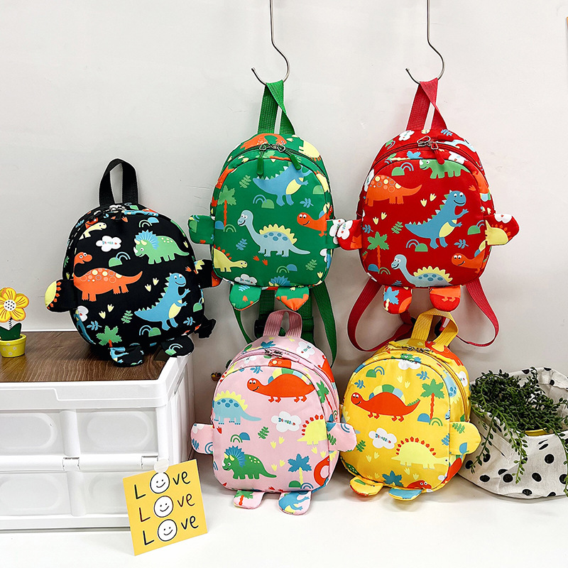 Cute Children Bag Cartoon Dino - Travel Backpack Anti Theft reseña y precio