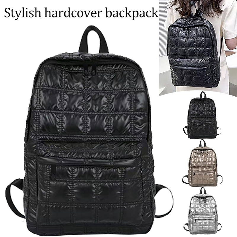 Trendy Stylish Shiny Backpack  - Canvas Backpack Casual reseña y precio