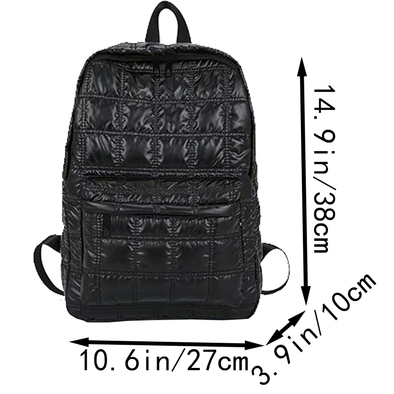 Trendy Stylish Shiny Backpack  - Canvas Backpack Casual reseña y precio