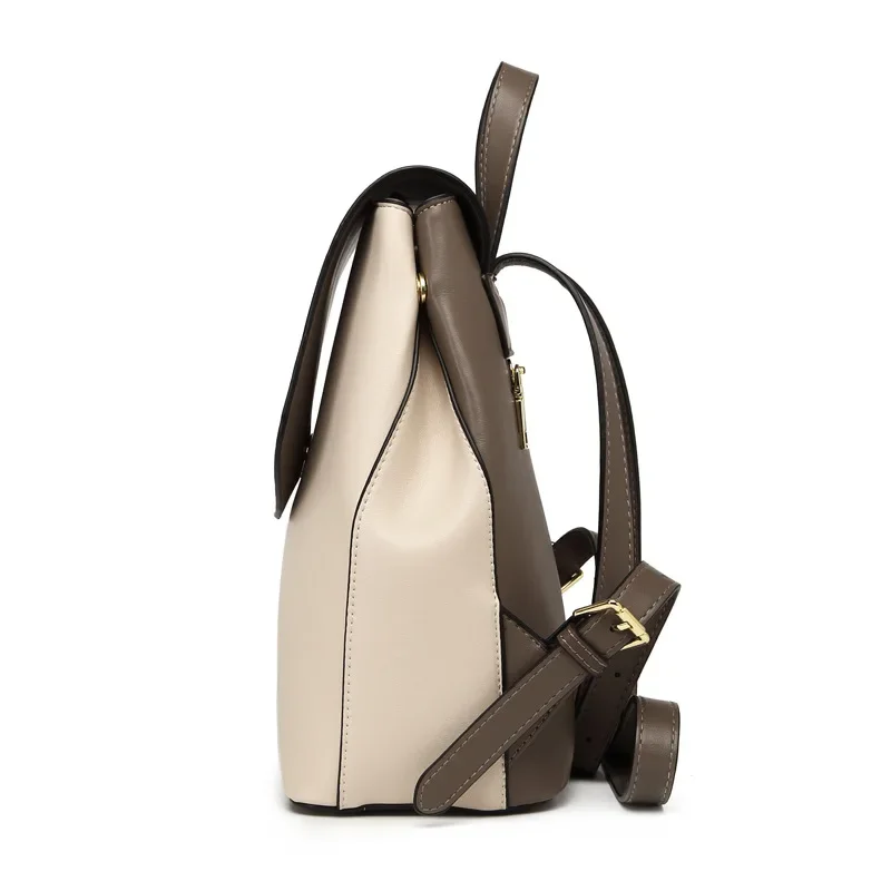 Women's Bags Large Capacity Le - Leather Backpack Vintage reseña y precio