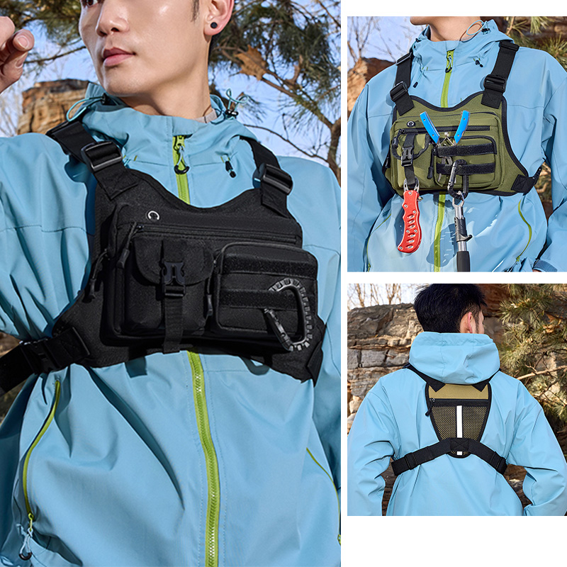 Outdoor Sports Chest Bag Vest  - Urban Backpack Tactical reseña y precio