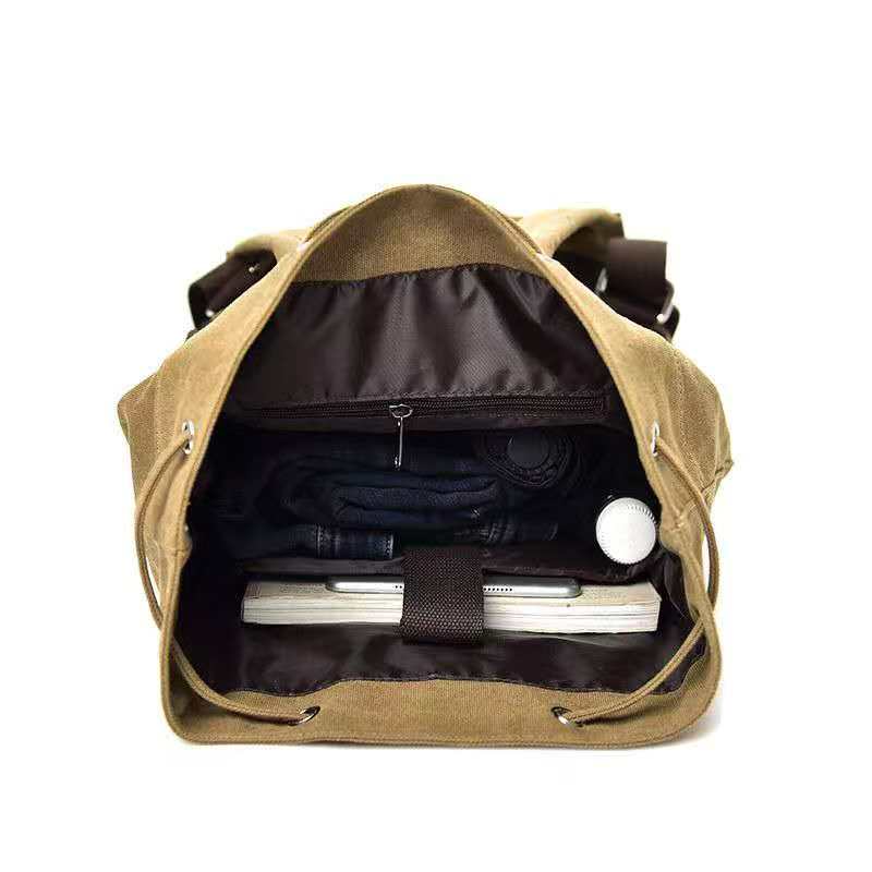 2026 Canvas backpack with dual - Fashion Backpack Women reseña y precio