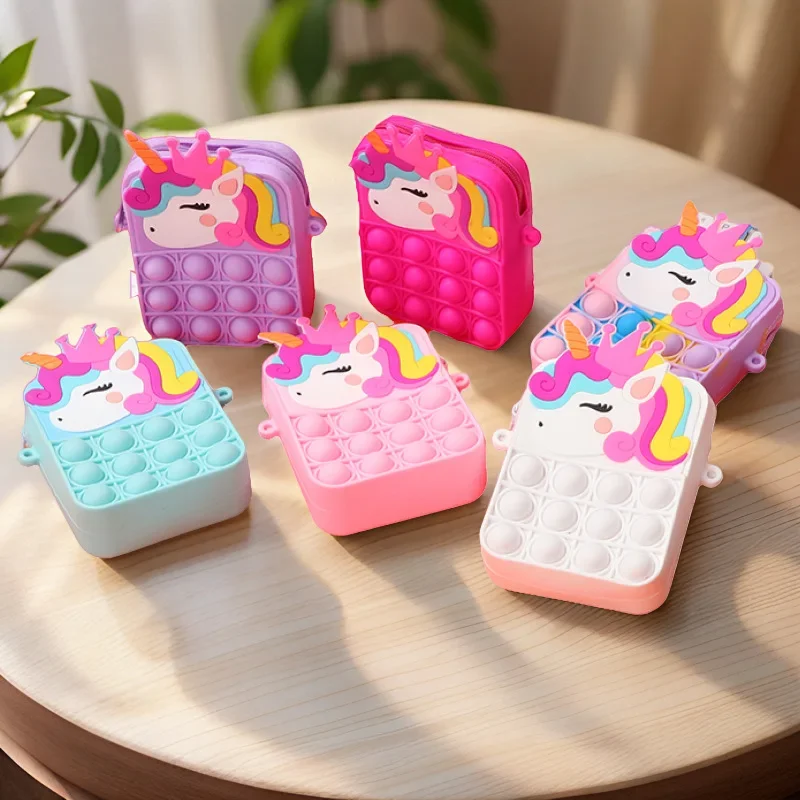Magical Color-Changing Unicorn - Mini Backpack Purse reseña y precio