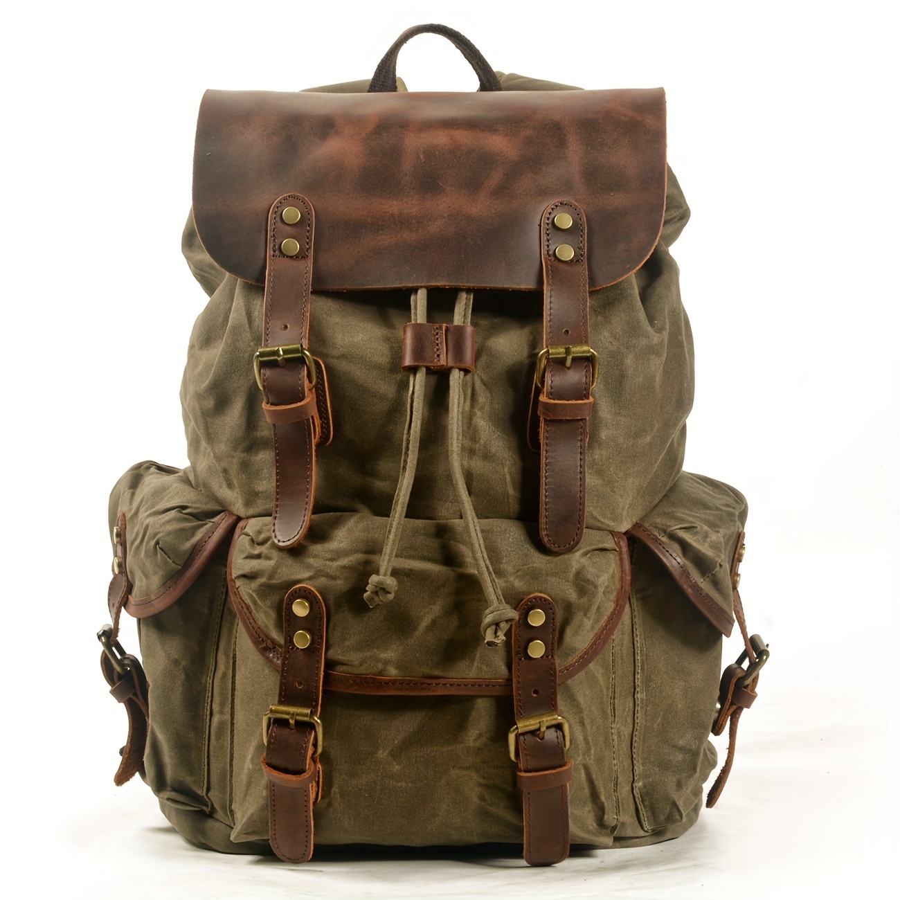 Vintage Men'S Leather Backpack - Leather Backpack Vintage reseña y precio