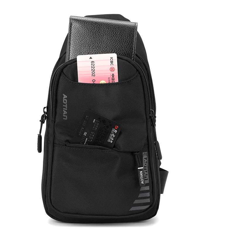 Sling Bags for Men Large Capac - Sling Backpack Shoulder reseña y precio