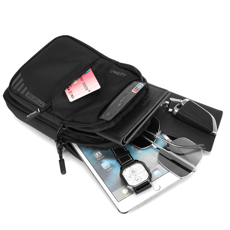 Sling Bags for Men Large Capac - Sling Backpack Shoulder reseña y precio